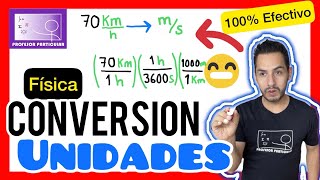 ✅CONVERSIÓN de UNIDADES Físicas 𝙈𝙚𝙟𝙤𝙧 𝙈é𝙩𝙤𝙙𝙤 😎​🫵​💯​ FÍSICA [upl. by Lolly]