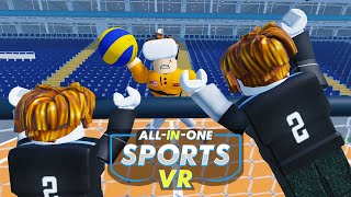 Main Bola Tampar Menggunakan VR All In One Sport VR VR MALAYSIA [upl. by Htebazileyram]