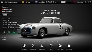 Gran Turismo 7 Mercedes Benz 300SL W19452 20mil car [upl. by Airol]