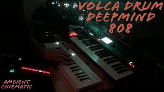 Behringer RD8 DeepMind Korg Volca DrumPiano In Blue Cinematic Ambient [upl. by Wilser]