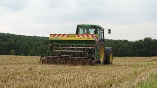 Semis direct de prairie sur ensilage de méteil [upl. by Ssegrub]