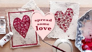 Valentine Card Tutorial amp A LOVE STORY [upl. by Foy114]