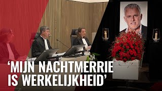 Indringende slachtofferverklaring vriendin Peter R de Vries [upl. by Ahseek544]