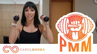 PRJETO MASSA MAGRA 1  É possível ganhar massa magra treinando em casa Carol Borba [upl. by Ariam889]