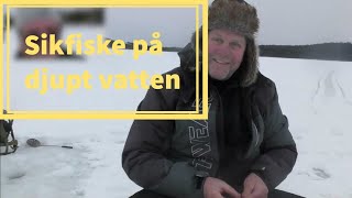 Sikfiske på djupt vatten Tips och trix Isfiske på vårat vis [upl. by Soloman]