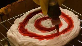 How to TIE DYE a simple spiral swirl design [upl. by Hanna37]