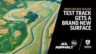 JCL Asphalt  Rodin Cars test track gets a whole new surface [upl. by Paviour]