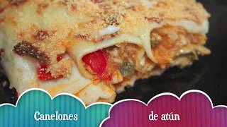 Canelones de atún [upl. by Malo301]