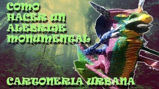 Como crear un Alebrije Monumental GUSANO [upl. by Nessi]