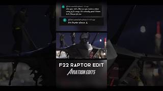 F22 Raptor Edit aviation shorts f22raptor [upl. by Kannan]