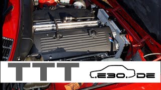 S54 Umbau in BMW E30  Teil 1 Z4M vs M3 E46 Motor [upl. by Ande]