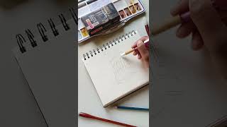 Learn 3 point perspective in simple terms tutorial [upl. by Nwahsuq]