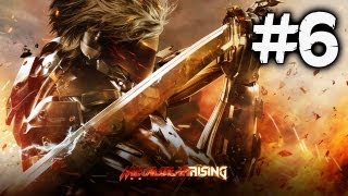 Metal Gear Rising Revengeance Walkthrough 6 FRHD [upl. by Launam]