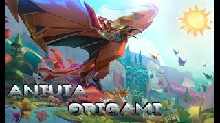 Skin Anivia Origami  League of legends FR [upl. by Ardiekal75]