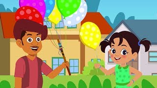 Gubbare Wala  Hindi Poems  गुब्बारे वाला  Kids Tv India  Hindi Nursery Rhymes [upl. by Issac166]