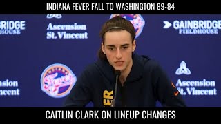 Indiana Fever Changes May Have Cost Them Game caitlinclark [upl. by Annat586]