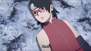 Momoshiki takes over Boruto  Boruto absorbs chakra of Naruto and fights with Boro Episode 208 [upl. by Sucramat]