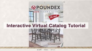 2024 Poundex Interactive Virtual Catalog Tutorial [upl. by Camila]