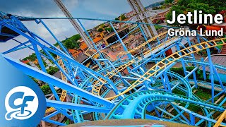 Jetline front seat onride 5K POV 60fps Gröna Lund Grona Lund [upl. by Hubie]