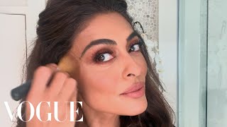 Juliana Paess Everyday Bombshell Beauty Look  Beauty Secrets  Vogue [upl. by Anyad805]