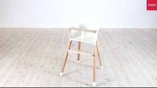 FLEXA Baby High Chair Assembly Instruction [upl. by Gabler]