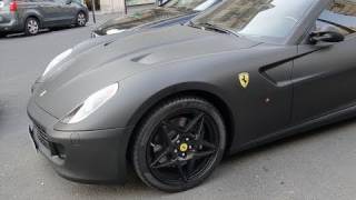 full black Ferrari 599 GTB [upl. by Salomone]