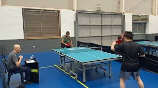 2024 NSW veterans div 3 Jack Soo vs Gaurav Marwah set 2 [upl. by Yenaiv]