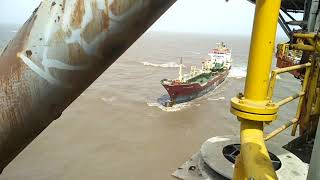 Worlds largest ship breaking yard Alang  2800 tons ship come for break at Alang [upl. by Araf]