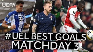 DÍAZ PÉPÉ LAZZARI UEL BEST GOALS Matchday 3 [upl. by Aleac434]