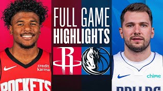 ROCKETS at MAVERICKS  FULL GAME HIGHLIGHTS  April 7 2024 [upl. by Ande908]