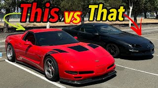 LET’S SETTLE THIS C5 Corvette vs Z28 Camaro [upl. by Norean784]