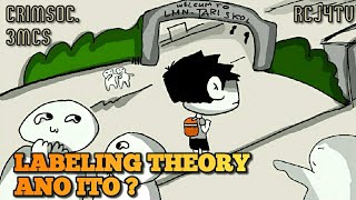 LABELING THEORY  TAGALOG   Pinoy Animations [upl. by Judah]