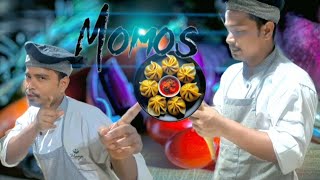 Spinach 🥬 Momos Recipe And How To Make Spinach Veg And Chicken Momos in ylstyleakash cooking chef [upl. by Nirehs]