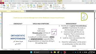 terminology file medically compromised patient  Part 2   crash course [upl. by Katusha]