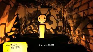 Bendy and the Ink Machine Chapter 1 Bonus If you dont run from Bendy Explore instead [upl. by Seuqramed861]