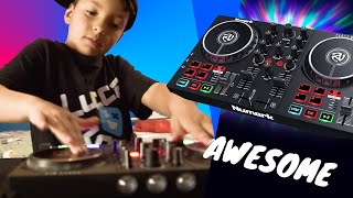 Get started with Numark Party Mix II iPad  Awesome DJ Deck for kids [upl. by Eudora331]