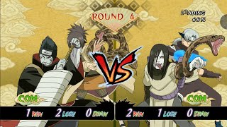 Kisame Vs Orochimaru  Week 6  Ultimate Ninja Storm [upl. by Vergil529]