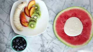 Ideal Watermelon Protein Pizza Recipe  IdealFit [upl. by Renard]