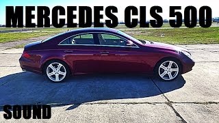 2004 Mercedes CLS 500 306 PS Sound  Dźwięk wydechu [upl. by Arteid]