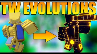 NEW ALL THE WORLD EVOLUTIONS  SHOWCASE  Stands Awakening  Roblox [upl. by Nodnart241]