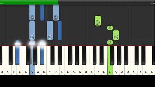 Crocketts theme  Synthesia [upl. by Andromede]