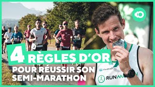 4 règles dor pour réussir son semimarathon [upl. by Enilorac]