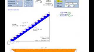 Stair Calculator  Full Plans [upl. by Savil513]