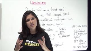 EVOLUÇÃO  DARWINISMO  DARWIN  BIOLOGIA  Profª Juliana [upl. by Ettelimay]