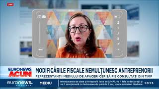 Noile măsuri fiscale afectează micul antreprenor Expert contabil Este o japcă fiscală [upl. by Yornoc]