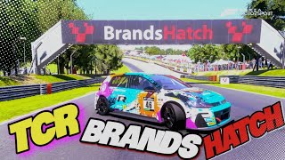 FM TCR  Brands Hatch 🇬🇧 Sprint  VW Golf GTI  forza racing simracing gameplay vw gaming [upl. by Ideih]