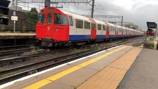 Bakerloo Line 1972 stock 3552 amp 3238 departing Stonebridge Park [upl. by Nan995]