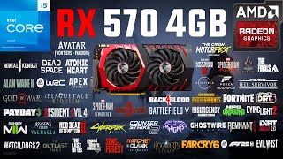 RX 570 4GB Test in 50 Games in 2024 [upl. by Ax]