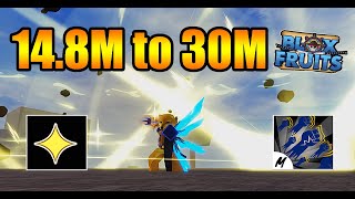 148M To 30M Bounty With Light Fruit  Blox Fruits [upl. by Darrel]