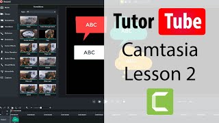 Camtasia Tutorial  Lesson 2  Recording Screen [upl. by Aetnuahs]